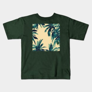 Palm tree pattern Kids T-Shirt